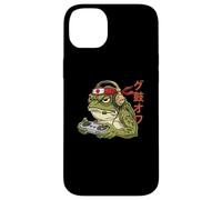 Carcasa para iPhone 14 Plus Angry Frog Gamer Bandera Japonesa Bandana Retro Controller Game