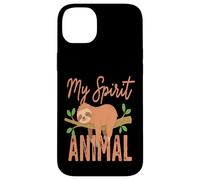 Carcasa para iPhone 14 Plus Animal Perezoso de My Spirit, Divertido y Lindo