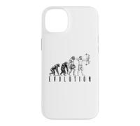 Carcasa para iPhone 14 Plus Archery Archer Man Evolution, Divertido Cazador con Arco Compuesto