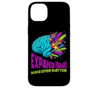 Carcasa para iPhone 14 Plus Arte de Hongos cristalinos Coloridos del Cerebro anatómico Surrealista