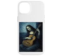 Carcasa para iPhone 14 Plus Arte renacentista Mona Lisa Guitarrista Mashup Arte artístico