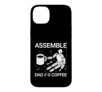 Carcasa para iPhone 14 Plus Assemble Dad Coffee Funny DIY Assembly Schematic