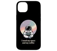Carcasa para iPhone 14 Plus Astronaut Cosmonaut Coffee Cafe Spacewalk Gift