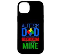 Carcasa para iPhone 14 Plus Autismo papá Algunas Personas Miran hasta Sus héroes Autismo