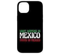 Carcasa para iPhone 14 Plus Aventura Mexicana Lo Que Pasa en México se Queda en México