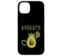 Carcasa para iPhone 14 Plus Avogato Cinco De Mayo Regalo Cinco De Meow Avogato Cat Aguacate