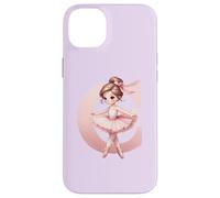 Carcasa para iPhone 14 Plus Bailarina Girl Dancing Name First Letter C Girly Tutu Ballet