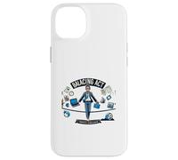 Carcasa para iPhone 14 Plus Balancing Act Casual Oficina Desgaste hogar Esencial S19