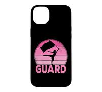 Carcasa para iPhone 14 Plus Banda de música para niñas Color Guard Flag Corps Winter Guard