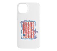 Carcasa para iPhone 14 Plus Bandera con Lazo de Sweet Land of Liberty Patriotic Coquette, EE. UU.