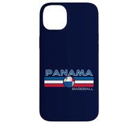Carcasa para iPhone 14 Plus Bandera de béisbol de Panamá América Central Patrimonio panameño