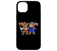 Carcasa para iPhone 14 Plus Bandera España Costa Rica Raíces Español-Costarricenses