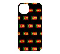 Carcasa para iPhone 14 Plus Bandera España Portugal Orgullo Aficionado Español Portugués