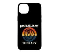 Carcasa para iPhone 14 Plus Baseball Is My Therapy Vintage Retro Glove Player