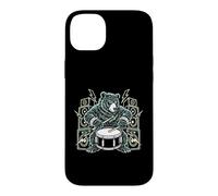 Carcasa para iPhone 14 Plus Batería percusionista Rock Drummer Bear
