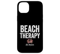 Carcasa para iPhone 14 Plus Beach Therapy Crab Ocean Summer Vacation