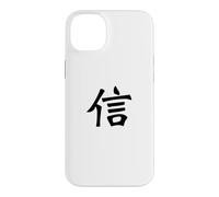 Carcasa para iPhone 14 Plus Belief Kanji - Caligrafía China Japonesa, diseño de fe