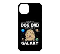 Carcasa para iPhone 14 Plus Best Dog Dad In The Galaxy Goldendoodle Puppy Dogs Lovers
