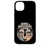 Carcasa para iPhone 14 Plus Bird Watchers Crew Retro Binoculares Ornitólogo Seniors