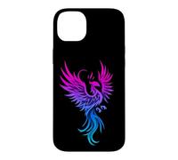Carcasa para iPhone 14 Plus Bisexual Phoenix Bird Bi Pride Flag Rising from Ashes