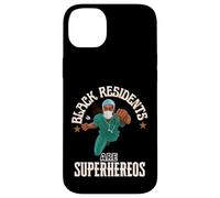 Carcasa para iPhone 14 Plus Black Medical Residents Are Superheroes - Regalo de Agradecimiento