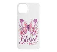 Carcasa para iPhone 14 Plus Blessed - Women's Christian Faith Jeremiah 17:7 Bible-Based