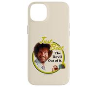 Carcasa para iPhone 14 Plus Bob Ross Just Beat The Devil out of It