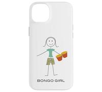 Carcasa para iPhone 14 Plus Bongo Divertido para Mujer, Regalos para Chicas músicas