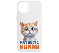 Carcasa para iPhone 14 Plus Bonito gráfico Humano patético de Gato