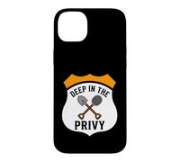 Carcasa para iPhone 14 Plus Bottle Digging Relic Hunter Deep In The Privy Design