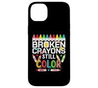 Carcasa para iPhone 14 Plus Broken Crayons Still Color Mental Health Awareness Men Women