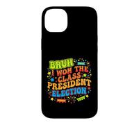 Carcasa para iPhone 14 Plus Bruh I Ganó la Elección Presidente de Clase 2024 Estudiante
