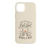 Carcasa para iPhone 14 Plus But God Made A Way Christian Faith - Cita inspiradora