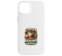 Carcasa para iPhone 14 Plus Café Antes de los Humanos Diseño gráfico Divertido