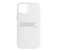 Carcasa para iPhone 14 Plus Callinus - Lengua Griega Antigua Elegía Marcial Letra Poesía