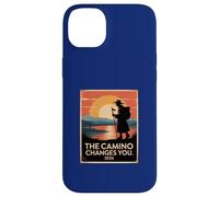 Carcasa para iPhone 14 Plus Camino De Santiago 2026 Vintage Hiking Pilgrim St James