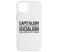 Carcasa para iPhone 14 Plus Capitalismo Vs Socialismo - Divertido Político Antisocialista