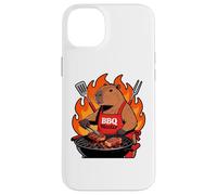 Carcasa para iPhone 14 Plus Capybara Cooking Grill BBQ Funny Gift Capybara