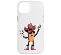 Carcasa para iPhone 14 Plus Carteles con Estampado Western de Cowboy Sausage Hotdog Double Rock