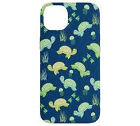 Carcasa para iPhone 14 Plus Cartoon Kawaii Womens Girls Kids Sea Turtle Lover Pattern