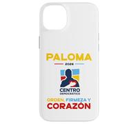 Carcasa para iPhone 14 Plus Centro Democrático Paloma 2026 Orden Firmeza y Corazón