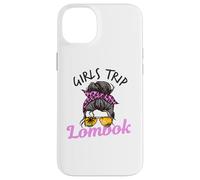 Carcasa para iPhone 14 Plus Chicas a Juego Viaje Lombok moño desordenado