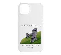 Carcasa para iPhone 14 Plus ChileSouvenir Turístico Isla Rapa NUI Sitios arqueológicos