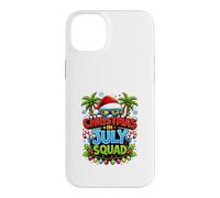 Carcasa para iPhone 14 Plus Christmas July Squad Summer Santa Hat Sunglasses Palm Tree
