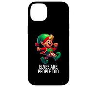 Carcasa para iPhone 14 Plus Christmas Xmas Elves Are People Too Funny North Pole Design