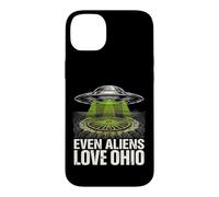 Carcasa para iPhone 14 Plus Círculo de Cosecha OVNI secuestro de Ohio