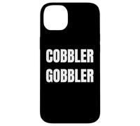 Carcasa para iPhone 14 Plus Cobbler Gobbler Funny Thanksgiving Dessert Lover Design