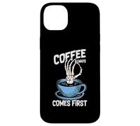 Carcasa para iPhone 14 Plus Coffee Always Come First Funny Cafeine Baristas Coffee Lover