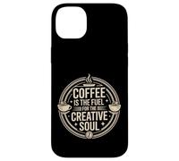 Carcasa para iPhone 14 Plus Coffee Is The Fuel For The Creative Soul Caffeine Brew -