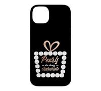 Carcasa para iPhone 14 Plus Collar de Perlas Clase Lady Pearls Are Always Approappropriate